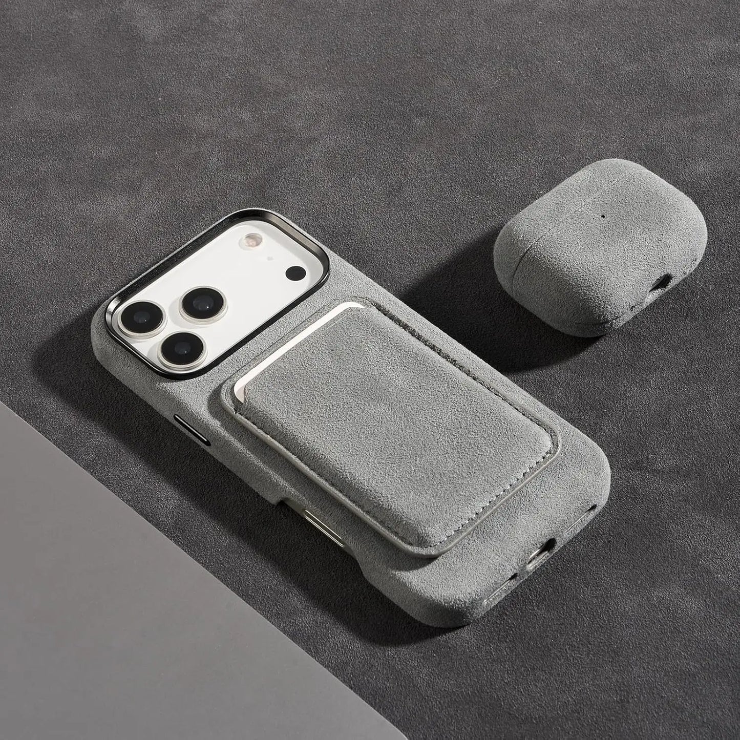 Luxury Alcantara Magnetic iPhone Case